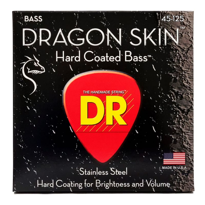 Набор струн DR Strings DRAGON SKIN Bass 5-String - Medium (45-125)